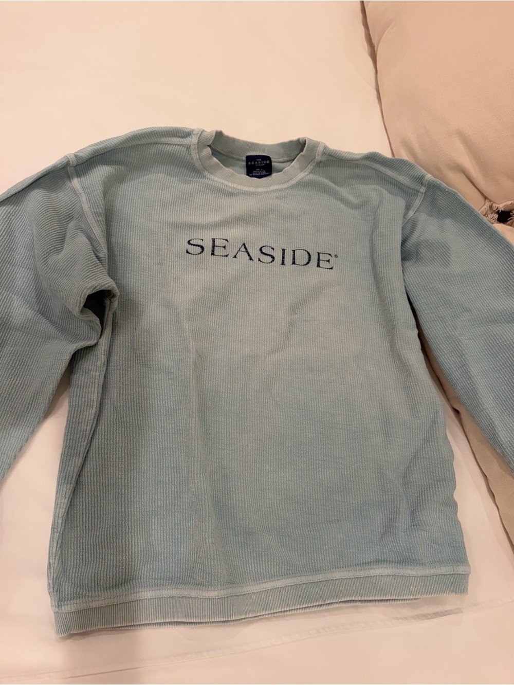 Women’s Seaside Sweatshirt - Light Blue